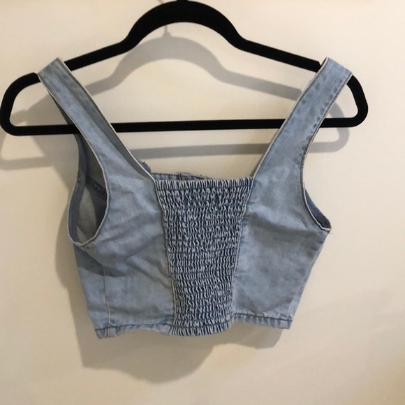 Jean Crop Top - Picture 2 of 2